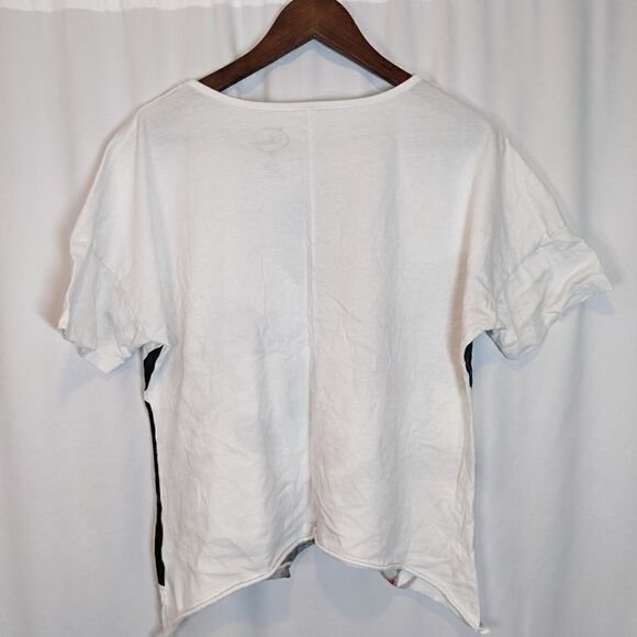 ✨Disney Mickey Mouse Minnie Mouse Crop Top Shirt - Size 11/13 - Picture 3 of 4